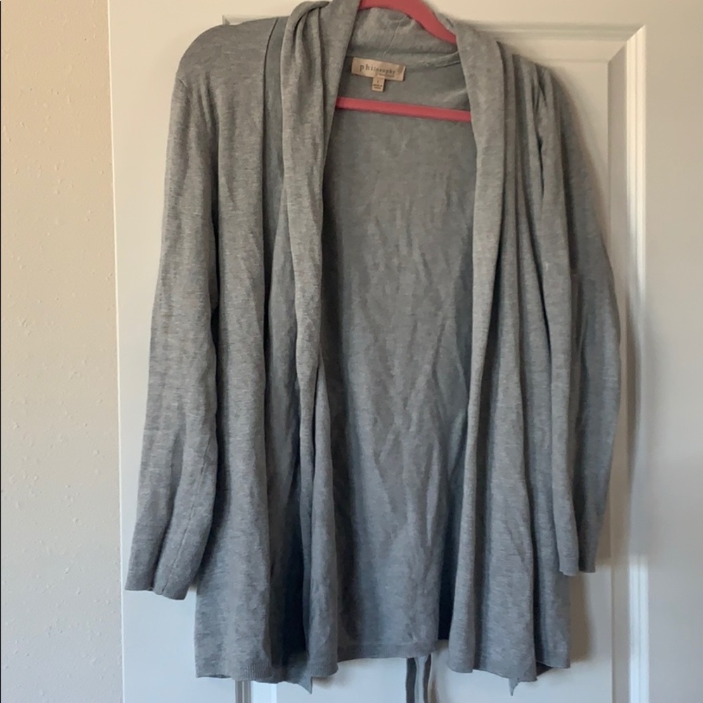 Philosophy Grey Sweater